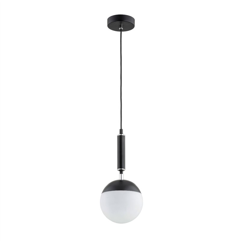 MARAKAS CZARNO-BIAŁA 1xE14 Alfa Lampa Wisząca MARAKAS CZARNO-BIAŁA 1xE14 Alfa Lampa Wisząca