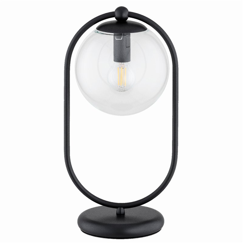 SEBIA CZARNA 1xE14 Alfa Lampka Nocna SEBIA CZARNA 1xE14 Alfa Lampka Nocna