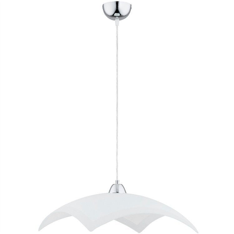 DRACKAR CHROM 1xE27 Alfa Lampa Wisząca