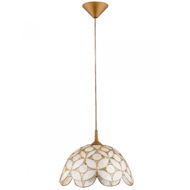 GEORGE ZŁOTA 1xE27 Alfa Lampa Wisząca 15034