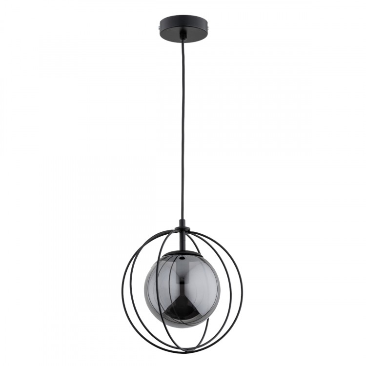 SONAR CZARNA 1xE14 Alfa Lampa Wisząca 61240