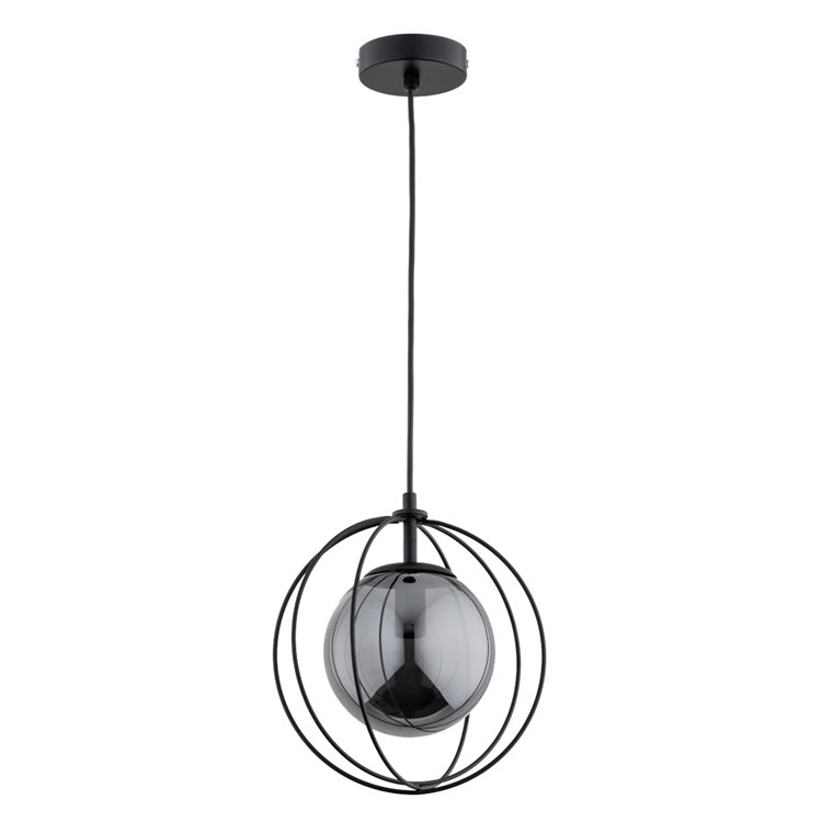 SONAR CZARNA 1xE14 Alfa Lampa Wisząca