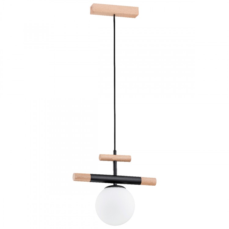 TRENDY DREWNIANA 1xE14 Alfa Lampa Wisząca 60925