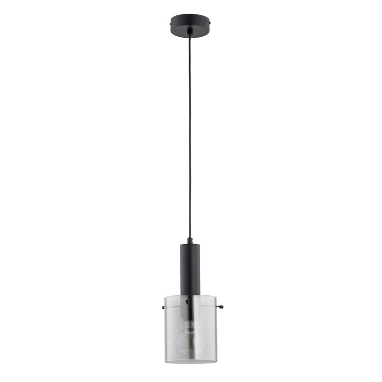 CELIA CZARNA 1xE27 Alfa Lampa Wisząca