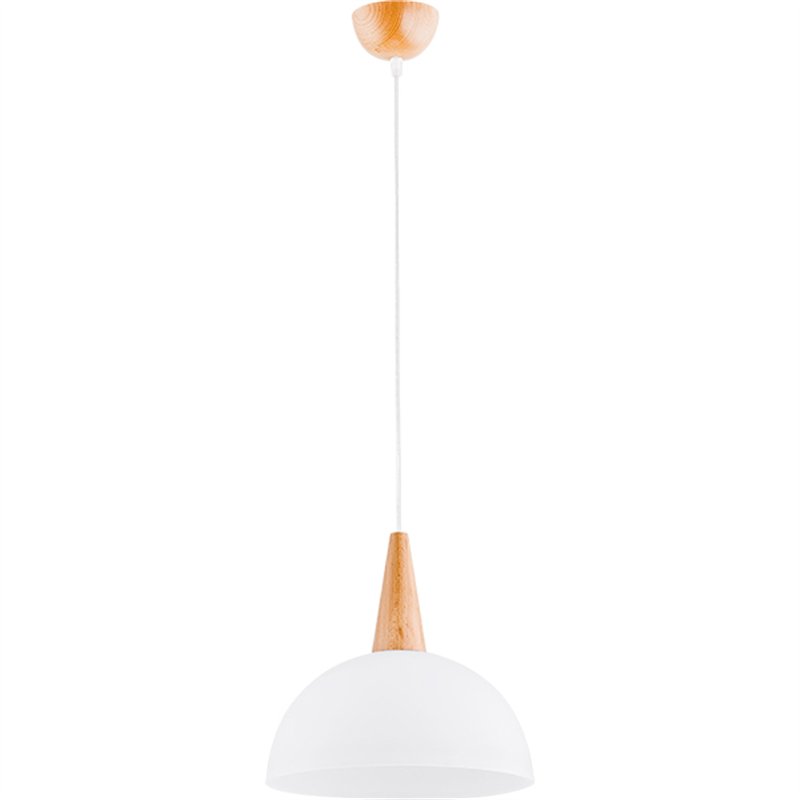 ANJA DREWNIANA 1xE27 Alfa Lampa Wisząca ANJA DREWNIANA 1xE27 Alfa Lampa Wisząca