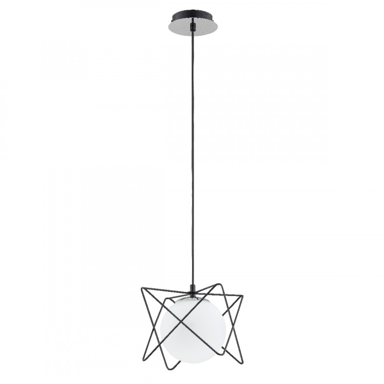 SAGITO TRACK CZARNO-BIAŁA 1xE14 Alfa Lampa Wisząca 60926