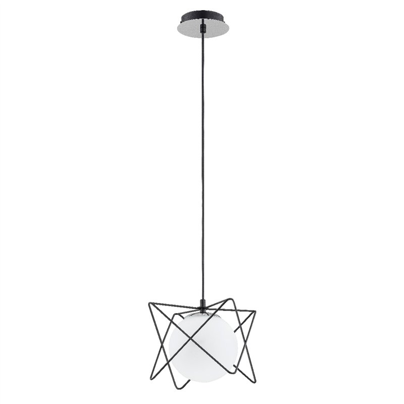 SAGITO TRACK CZARNO-BIAŁA 1xE14 Alfa Lampa Wisząca SAGITO TRACK CZARNO-BIAŁA 1xE14 Alfa Lampa Wisząca