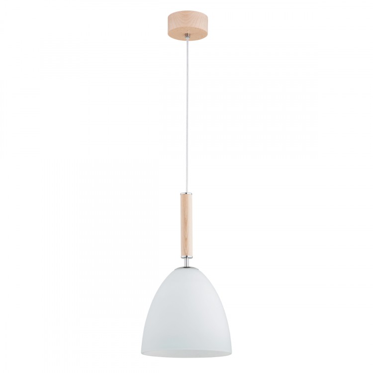 TAVOS DREWNIANA 1xE27 Alfa Lampa Wisząca 61209