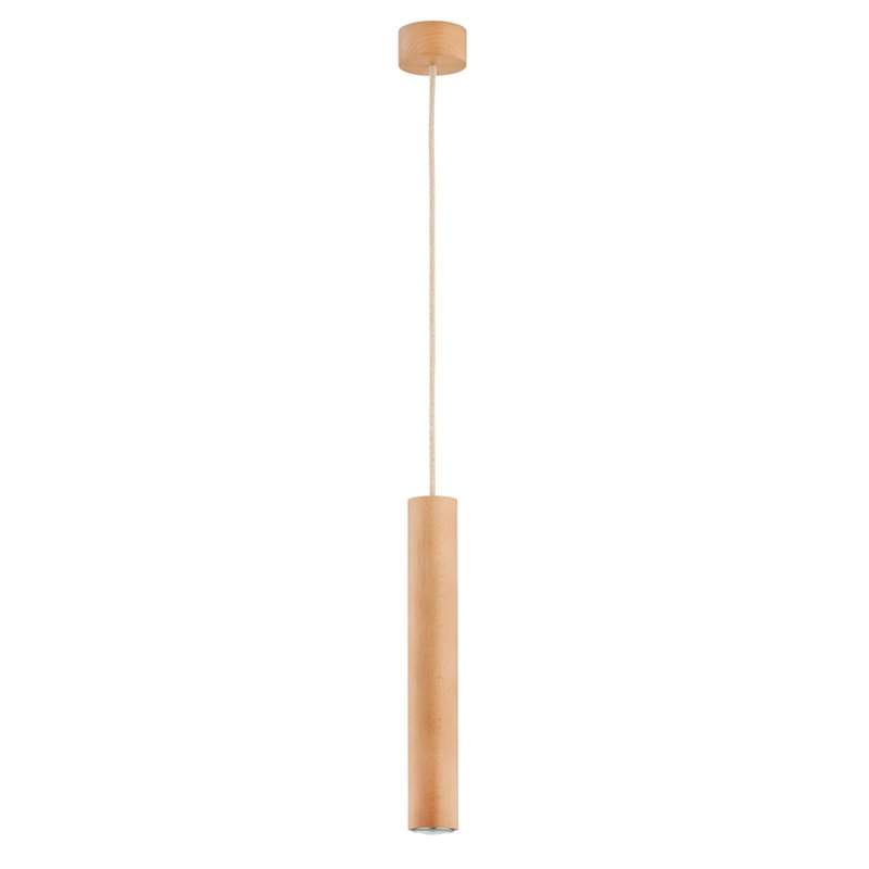 ANAID RUSTIKAL DREWNIANA 1xGU10 LED Alfa Lampa Wisząca ANAID RUSTIKAL DREWNIANA 1xGU10 LED Alfa Lampa Wisząca