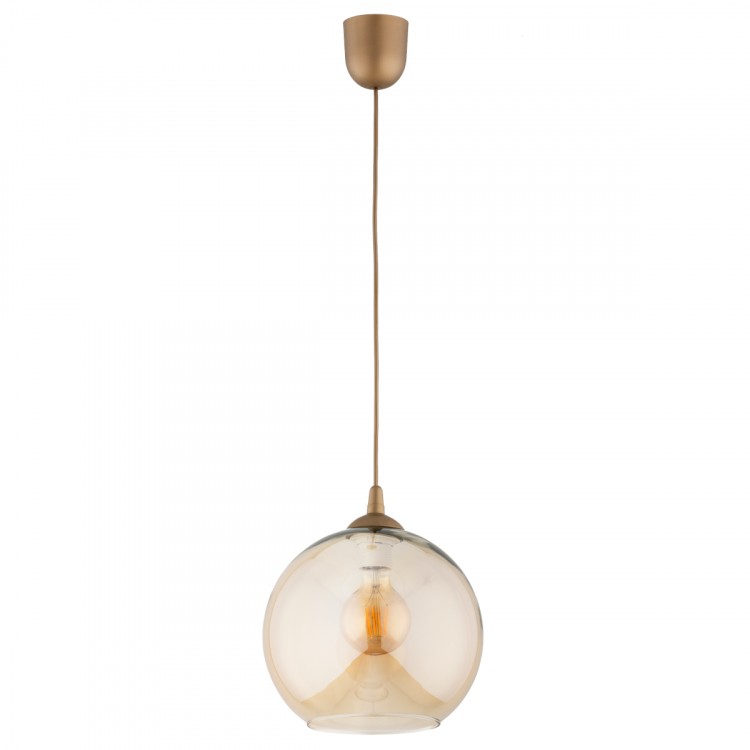 FICO 250 ZŁOTA 1xE27 Alfa Lampa Wisząca 61377