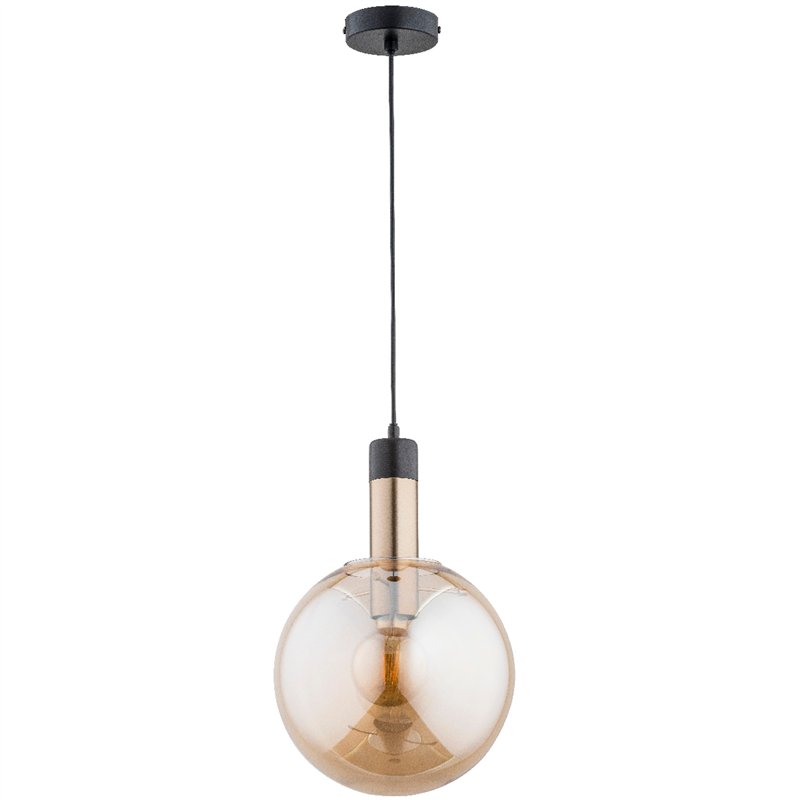 MONTANA ZŁOTA 1xE27 Alfa Lampa Wisząca MONTANA ZŁOTA 1xE27 Alfa Lampa Wisząca