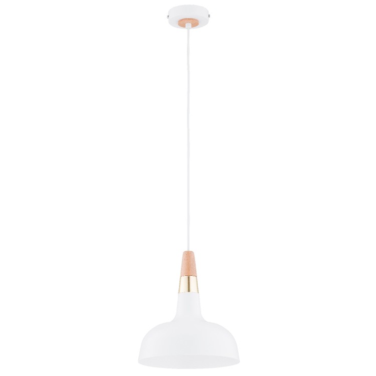 RODOS BIAŁA 1xE27 Alfa Lampa Wisząca 61388