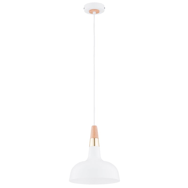 RODOS BIAŁA 1xE27 Alfa Lampa Wisząca RODOS BIAŁA 1xE27 Alfa Lampa Wisząca