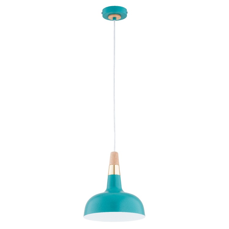 RODOS MIĘTOWA 1xE27 Alfa Lampa Wisząca 61390