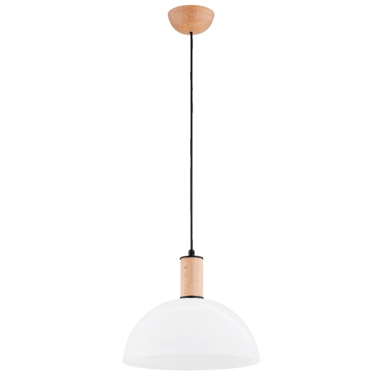 TERRIN DREWNIANA 1xE27 Alfa Lampa Wisząca 61401