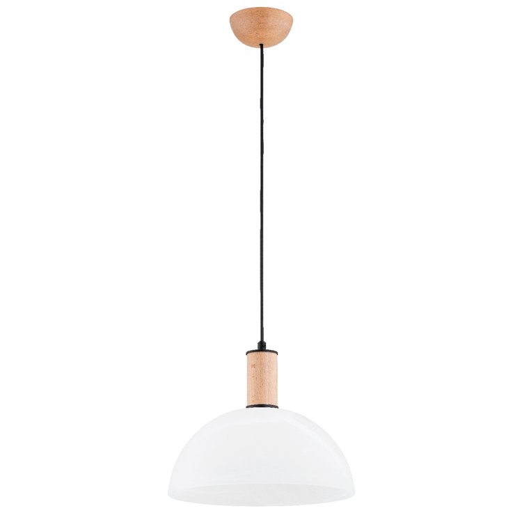 TERRIN DREWNIANA 1xE27 Alfa Lampa Wisząca
