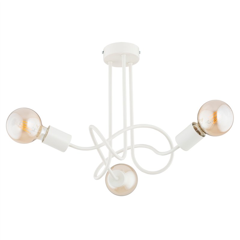 WINGO KREMOWA 3xE27 Alfa Lampa Sufitowa WINGO KREMOWA 3xE27 Alfa Lampa Sufitowa