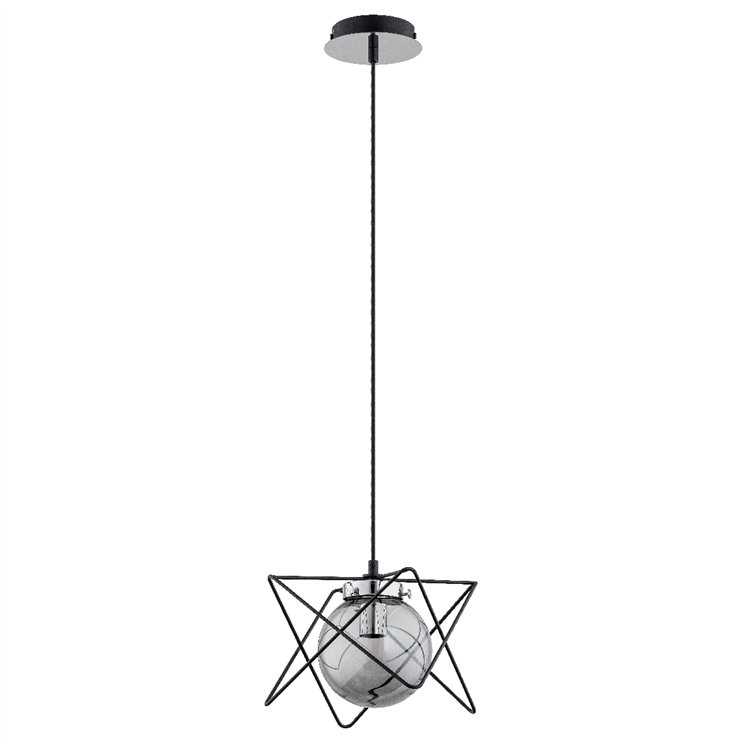 SAGITO TRACK CHROM 1xE14 Alfa Lampa Wisząca