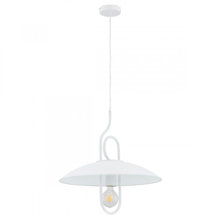 CHEE BIAŁA 1xE27 Alfa Lampa Wisząca 60625