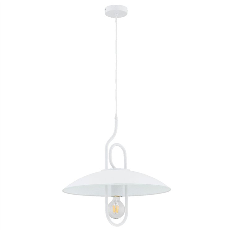 CHEE BIAŁA 1xE27 Alfa Lampa Wisząca