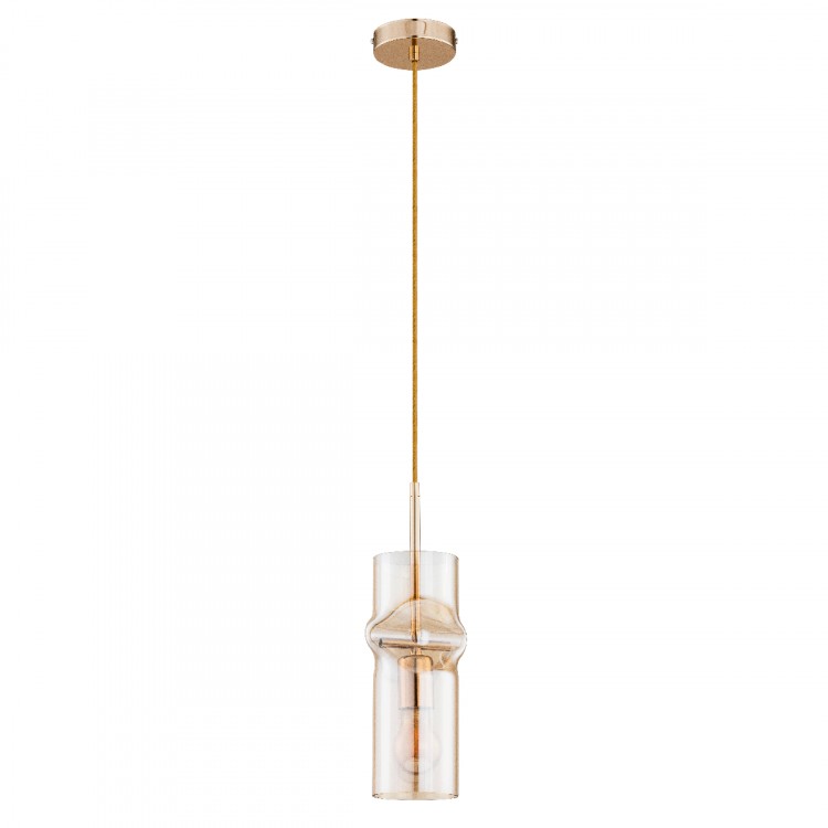 KAPRIS ZŁOTA 1xE27 Alfa Lampa Wisząca 60576