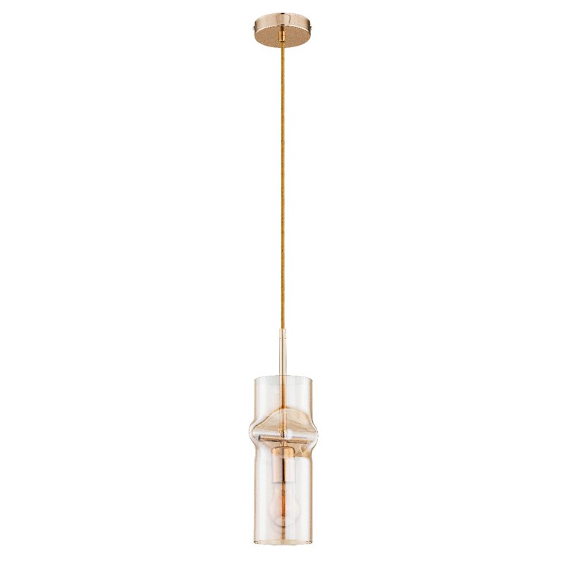 KAPRIS ZŁOTA 1xE27 Alfa Lampa Wisząca KAPRIS ZŁOTA 1xE27 Alfa Lampa Wisząca