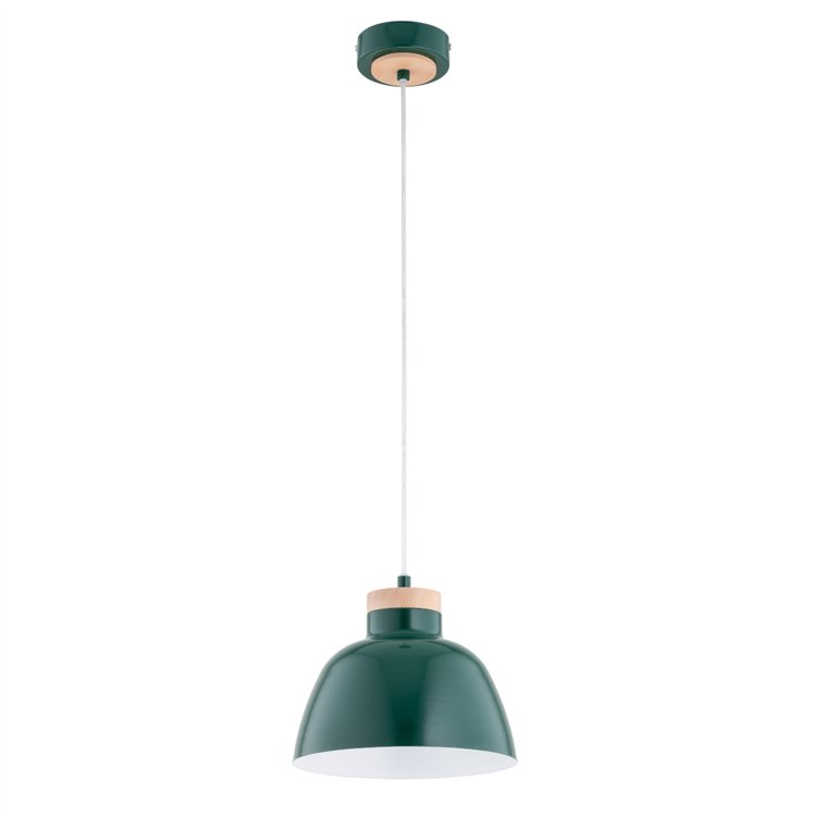 LORIEN ZIELONA 1xE27 Alfa Lampa Wisząca
