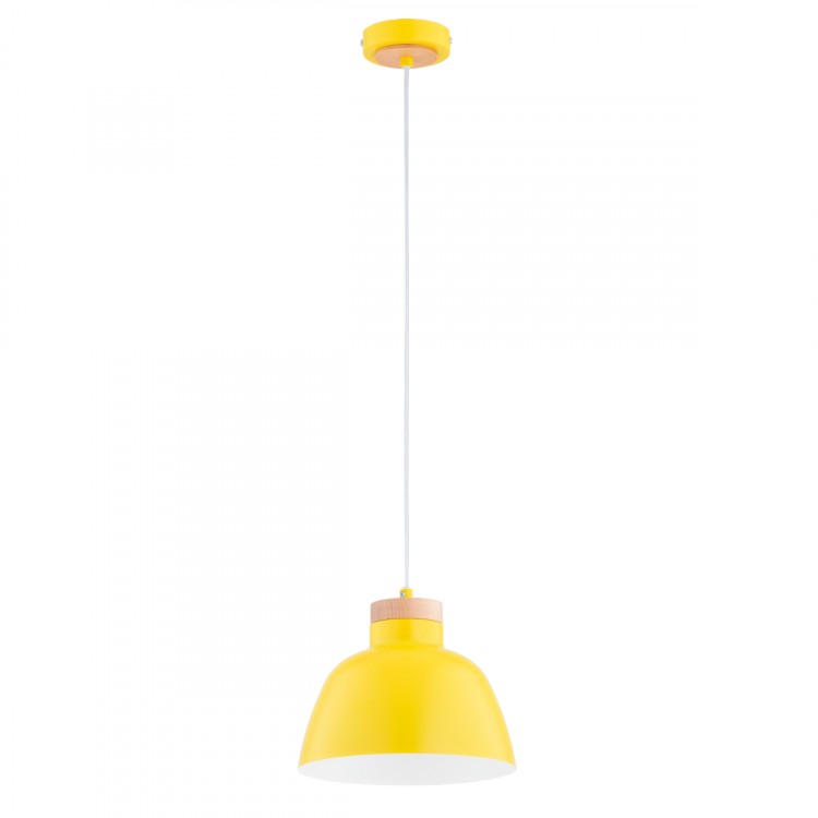 LORIEN ŻÓŁTA 1xE27 Alfa Lampa Wisząca 61359