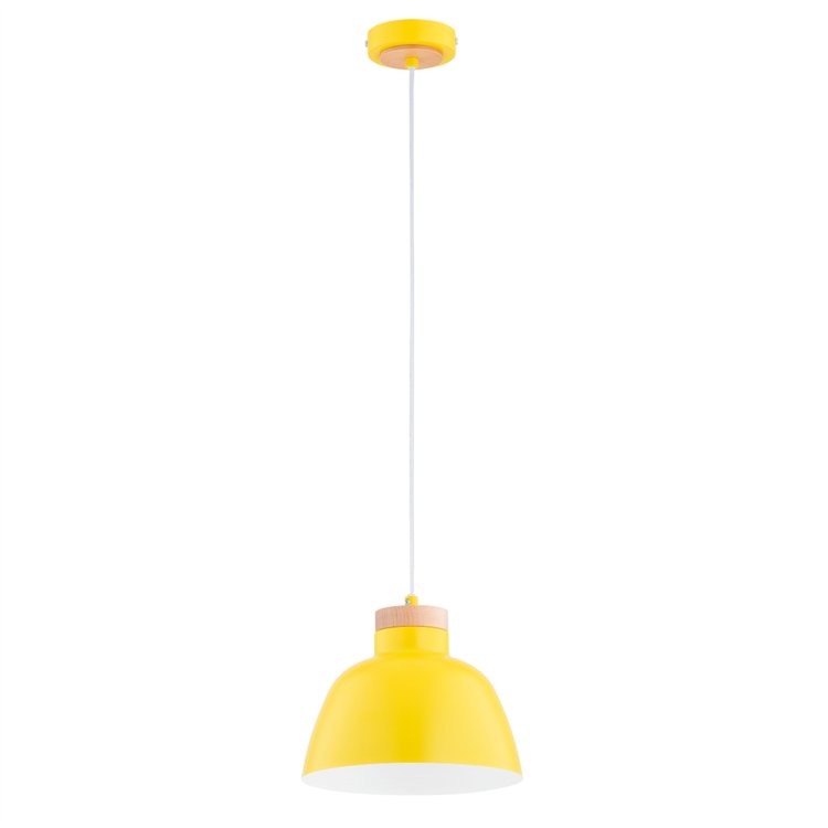 LORIEN ŻÓŁTA 1xE27 Alfa Lampa Wisząca