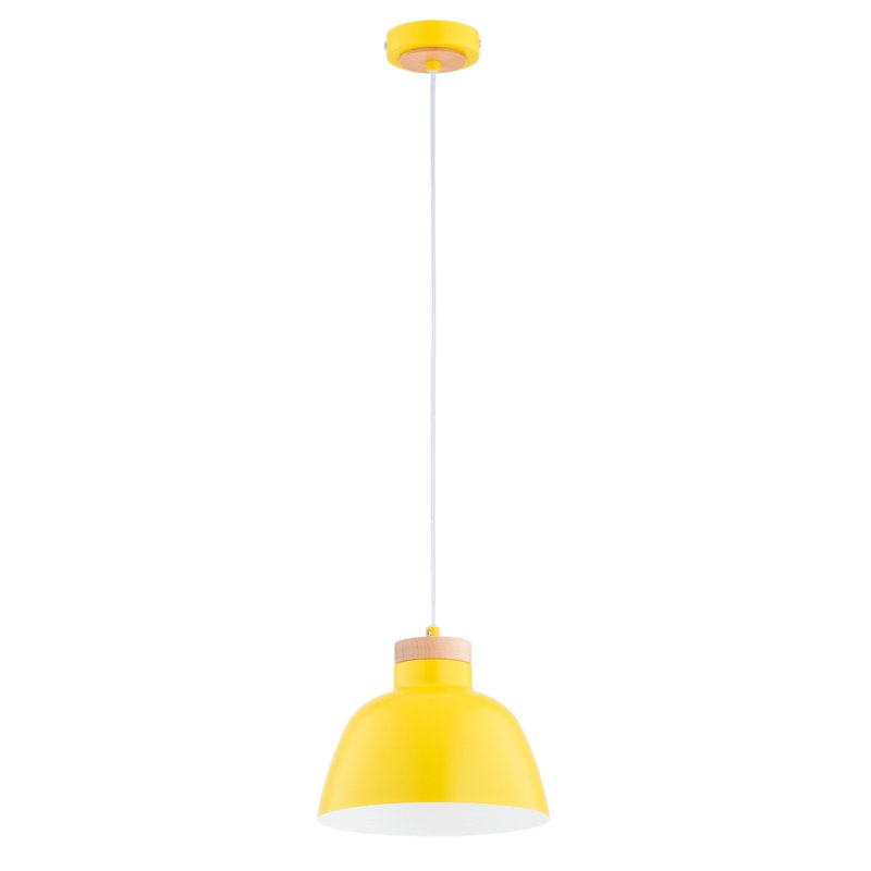 LORIEN ŻÓŁTA 1xE27 Alfa Lampa Wisząca LORIEN ŻÓŁTA 1xE27 Alfa Lampa Wisząca