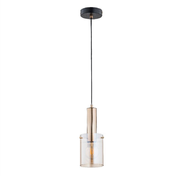 CELIA ZŁOTA 1xE27 Alfa Lampa Wisząca