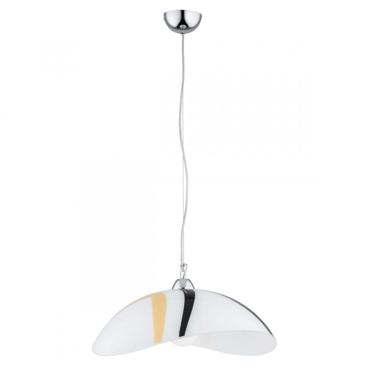 NARCYZ CHROM 1xE27 Alfa Lampa Wisząca 61117