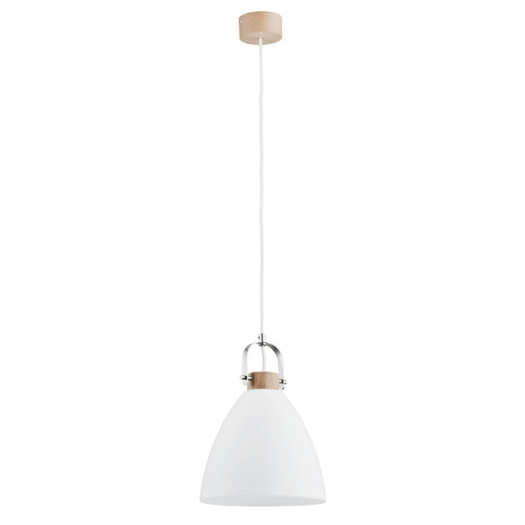 HERMINA DREWNIANA 1xE27 Alfa Lampa Wisząca 9642