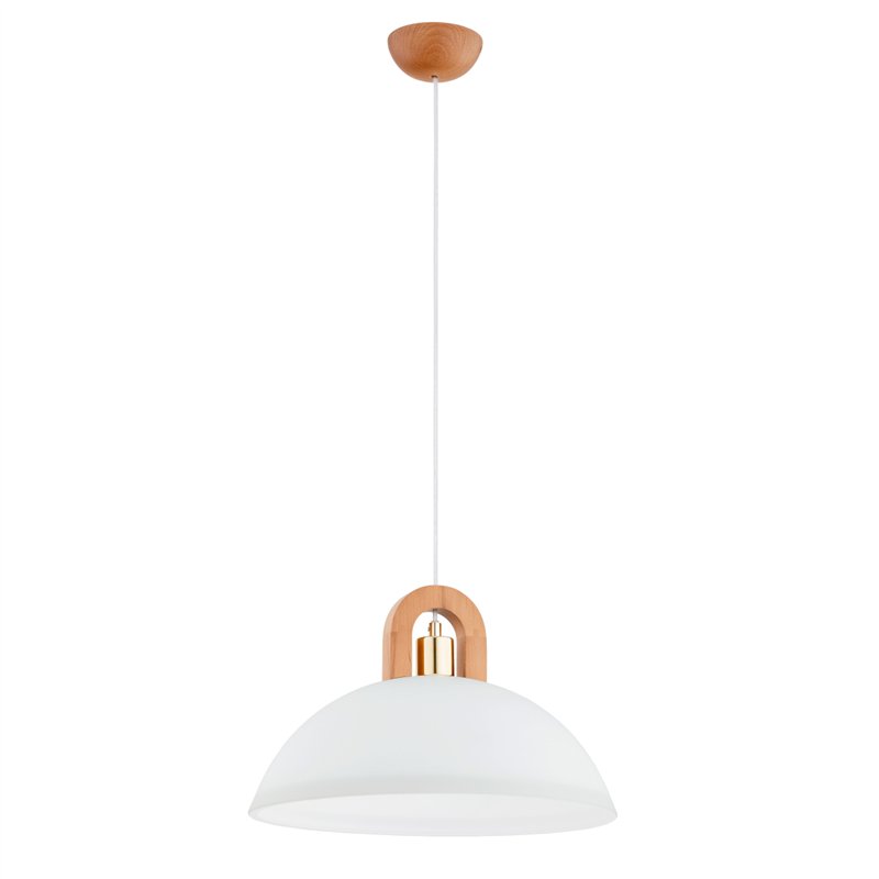 MIGOT DREWNIANA & ZŁOTA 1xE27 Alfa Lampa Wisząca MIGOT DREWNIANA & ZŁOTA 1xE27 Alfa Lampa Wisząca