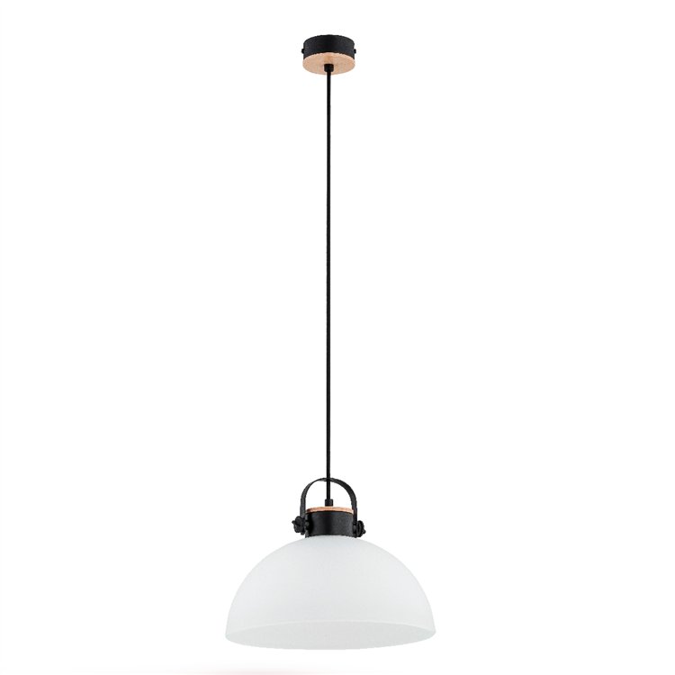 BOLO DREWNIANA 1xE27 Alfa Lampa Wisząca