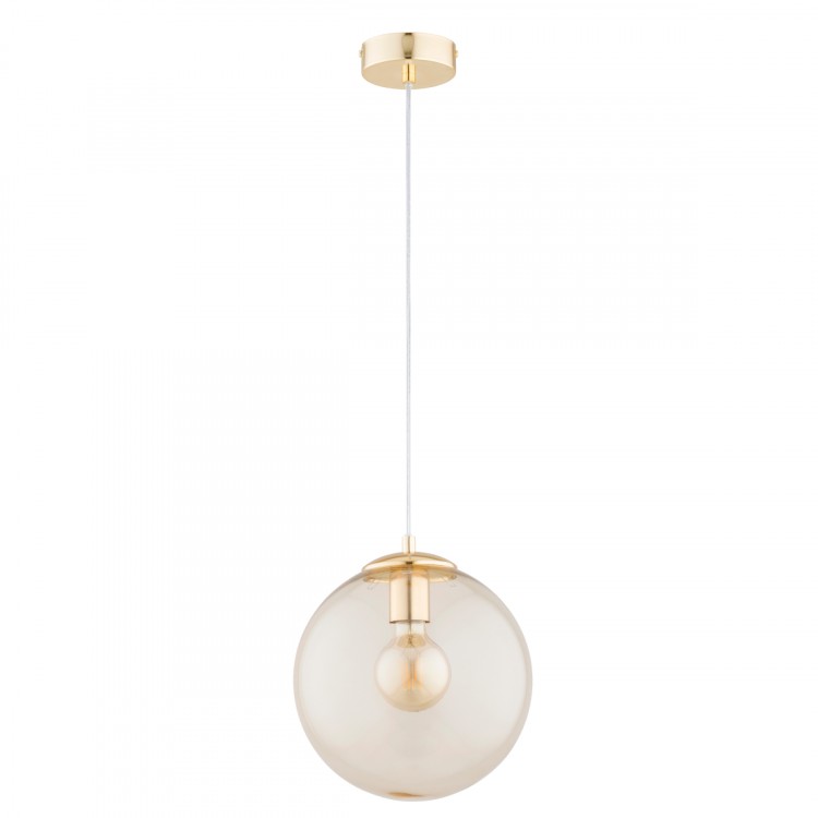 LEILA ZŁOTA 1xE27 Alfa Lampa Wisząca 61431