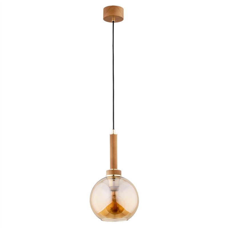 BALERINA DREWNIANA 1xE27 Alfa Lampa Wisząca BALERINA DREWNIANA 1xE27 Alfa Lampa Wisząca