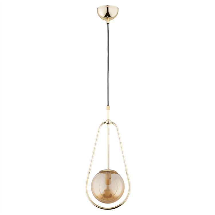 EL-DORADO ZŁOTA 1xE14 Alfa Lampa Wisząca