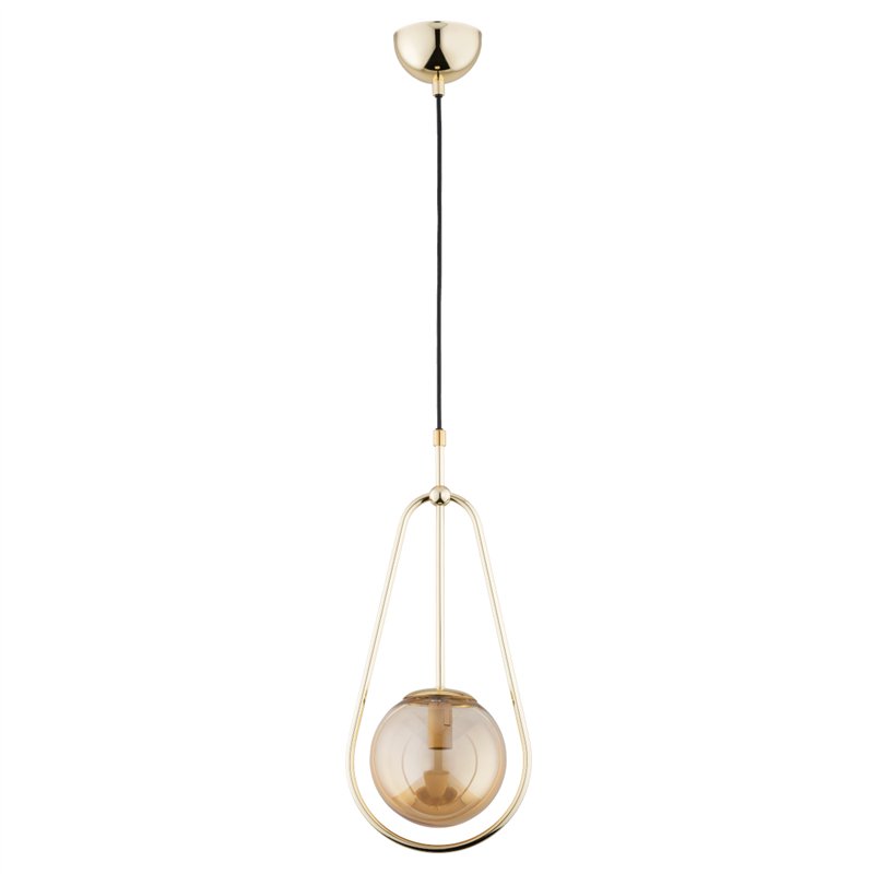 EL-DORADO ZŁOTA 1xE14 Alfa Lampa Wisząca EL-DORADO ZŁOTA 1xE14 Alfa Lampa Wisząca