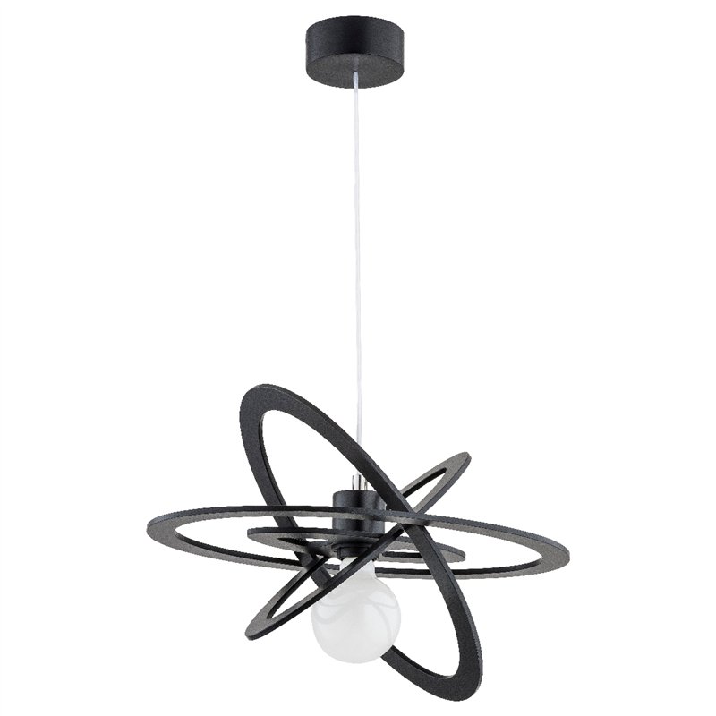 ORLANDO CZARNA 1xE27 Alfa Lampa Wisząca ORLANDO CZARNA 1xE27 Alfa Lampa Wisząca