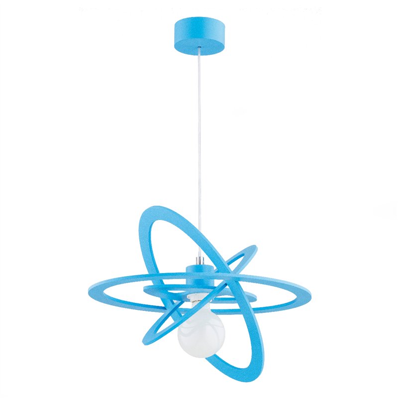 ORLANDO NIEBIESKA 1xE27 Alfa Lampa Wisząca ORLANDO NIEBIESKA 1xE27 Alfa Lampa Wisząca