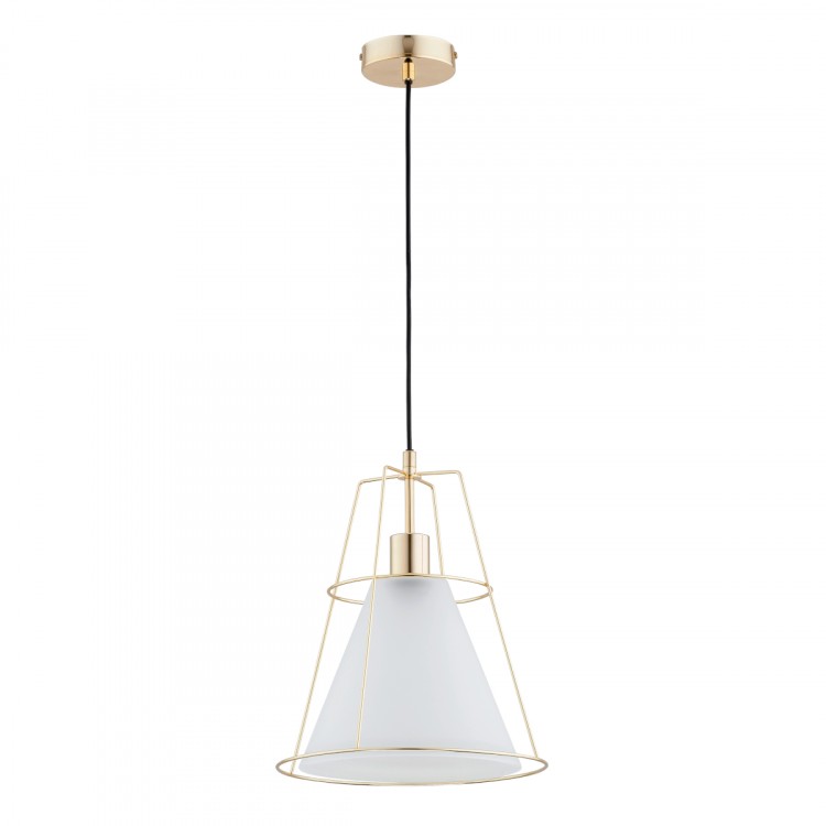 BOMI GLASS ZŁOTA 1xE27 Alfa Lampa Wisząca 61280