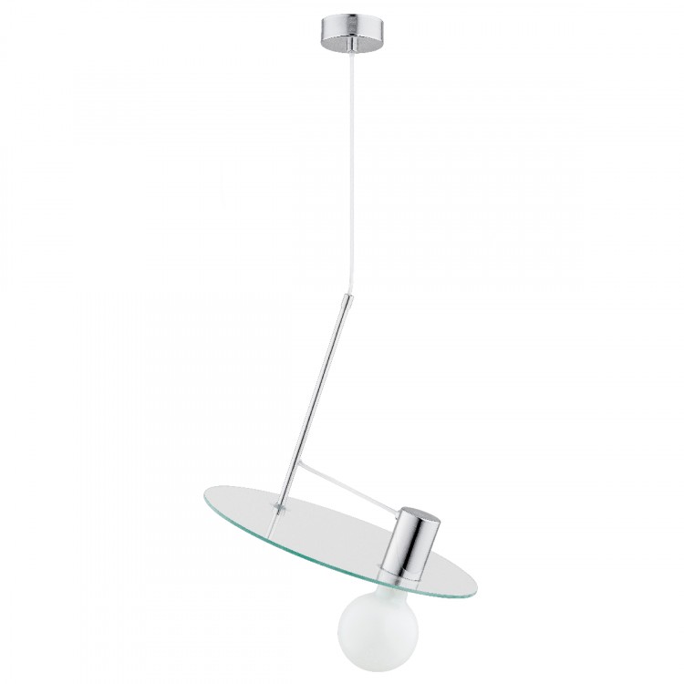CH 01 CHROM 1xE27 Alfa Lampa Wisząca 60740