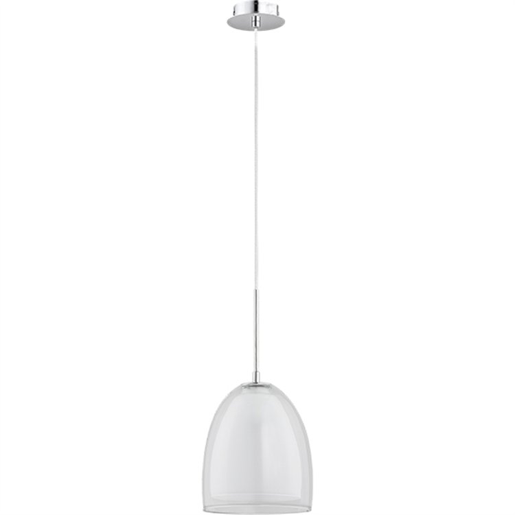 RONDA BIAŁA 1xE27 Alfa Lampa Wisząca