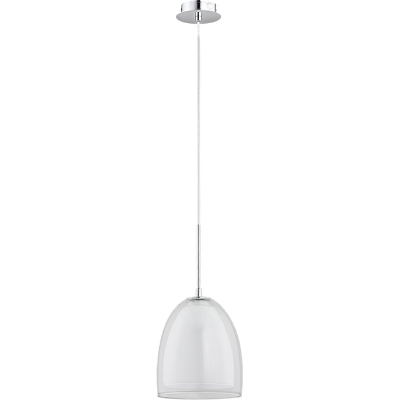 RONDA BIAŁA 1xE27 Alfa Lampa Wisząca RONDA BIAŁA 1xE27 Alfa Lampa Wisząca