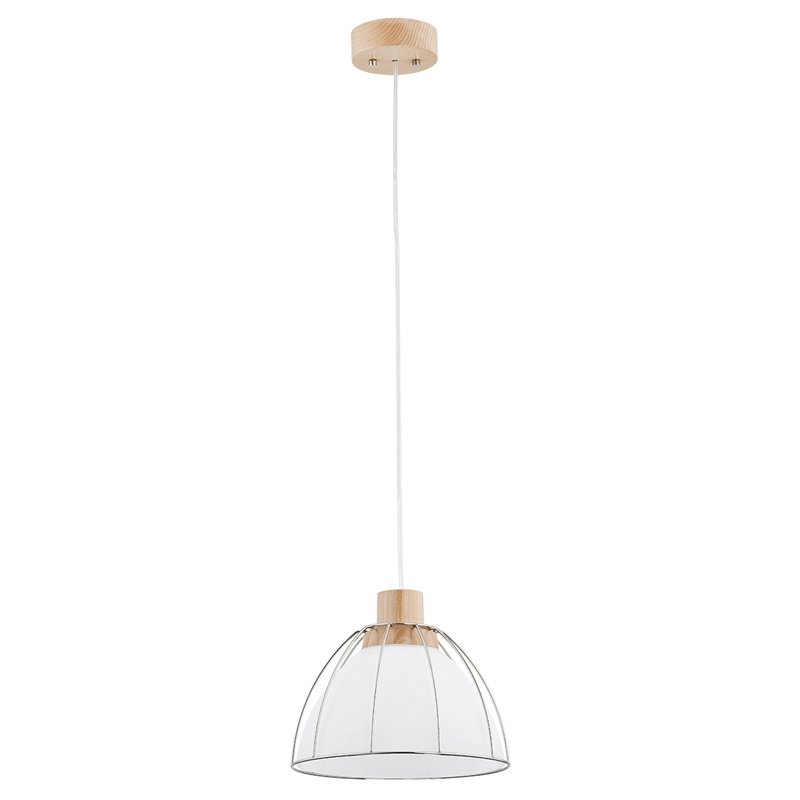 VIVIO DREWNIANA 1xE27 Alfa Lampa Wisząca VIVIO DREWNIANA 1xE27 Alfa Lampa Wisząca
