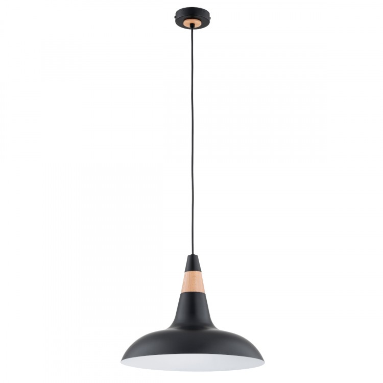 DORO CZARNA 1xE27 Alfa Lampa Wisząca 61360