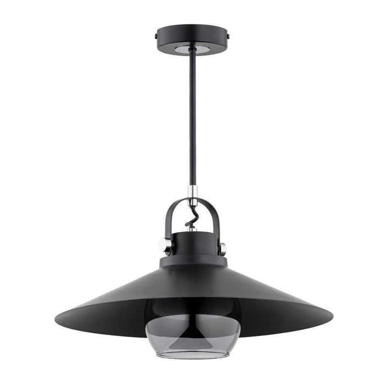 TIZEN PRO CZARNA 1xE27 Alfa Lampa Wisząca TIZEN PRO CZARNA 1xE27 Alfa Lampa Wisząca