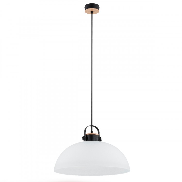 BOLO BIG DREWNIANA 1xE27 Alfa Lampa Wisząca 60584