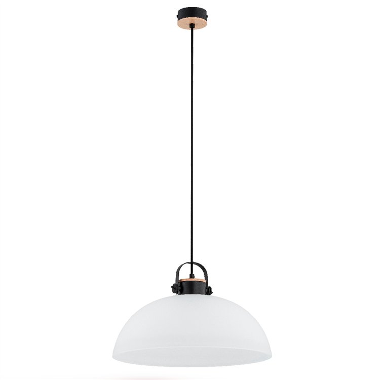BOLO BIG DREWNIANA 1xE27 Alfa Lampa Wisząca